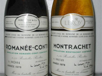 Most expensive dry white wine: Le Montrachet 1978