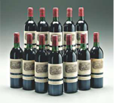 Most expensive lot of wine: Mouton-Rothschild 1982